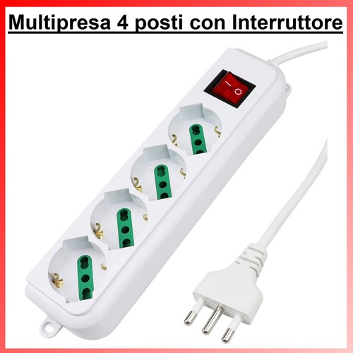 Ciabatta multipresa elettrica - multipresa,