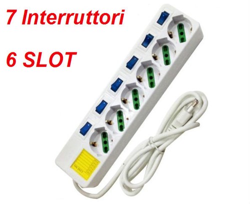 Multipresa elettrica ciabatta - multipresa,
